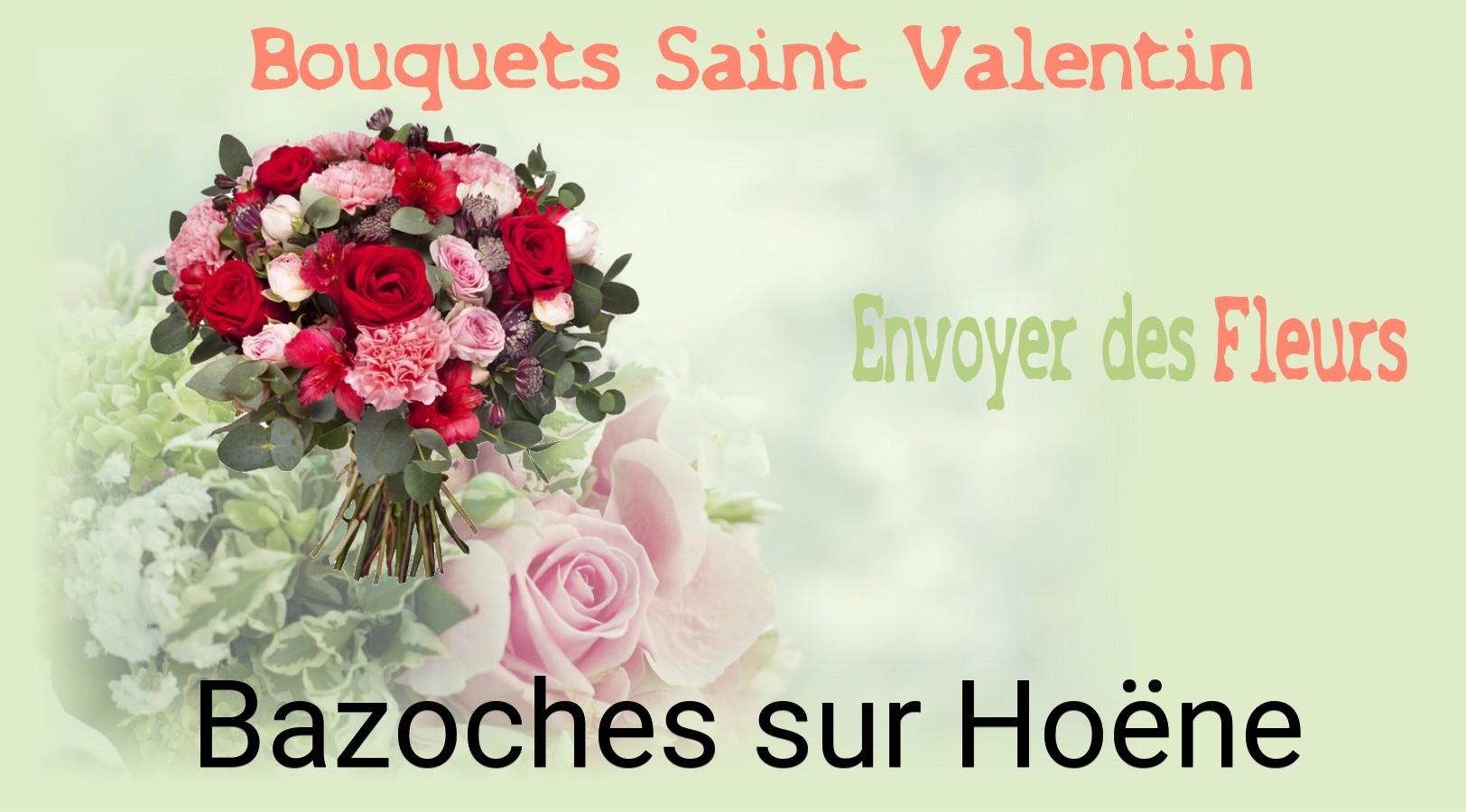Roses de Saint-Valentin livrées à Bazoches-sur-Hoëne